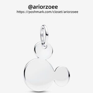 Pandora Disney Mickey Mouse Engravable Dangle Charm|Pendant